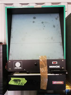 Mikrofilmlesegerät "Minox", - Macchine e apparecchi tecnici
