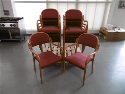 12 Konferenz-Stühle "THONET Vienna 1992", - Macchine e apparecchi tecnici