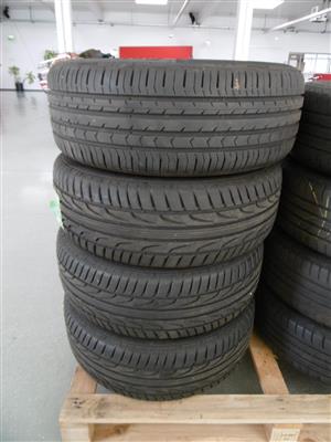 4 Stück Sommer-Kompletträder 1x "Continental" und 3x "Semperit" je 205/55R16 91V - Macchine e apparecchi tecnici