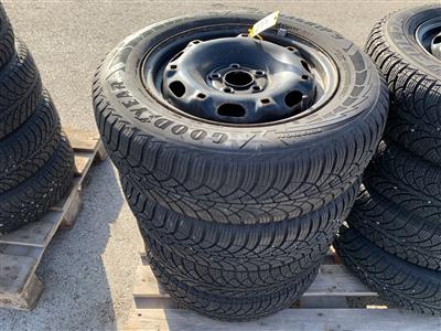 4 Stück Winterkompletträder "175/70R14" auf Stahlfelgen, - Fahrzeuge und Technik Land NÖ