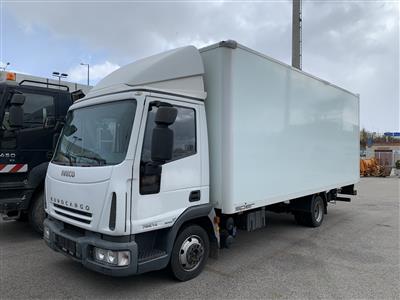 LKW "IVECO EuroCargo ML 75E 14 / Euro 5" mit Kofferaufbau, - Fahrzeuge und Technik