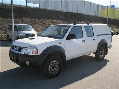 LKW "Nissan Pickup Double Cab 2.5 16V Di 4 x 4" mit Hardtop, - Fahrzeuge und Technik