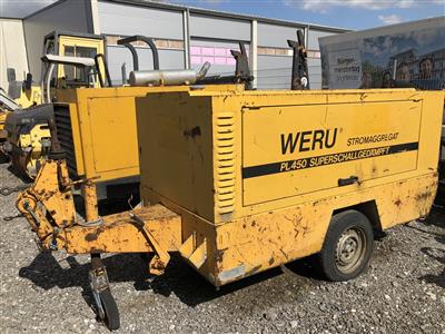 Stromerzeuger "WERU PL 450" 45 kVA, - Motorová vozidla a technika