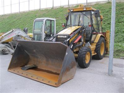 Baggerlader "Caterpillar 428 C Allrad Automatik", - Cars and vehicles