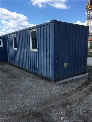 Mannschafts-Container 20 Fuß, - Motorová vozidla a technika