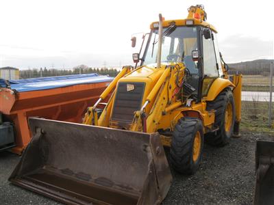 Baggerlader "JCB 3CX 4 x 4 Sitemaster Turbo", - Fahrzeuge und Technik Land NÖ