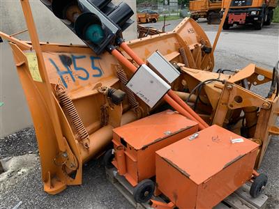 Pflug "Schmidt SPS290A" mit Hebe-Pressgerät, - Fahrzeuge und Technik Land NÖ