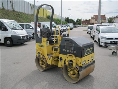 Aufsitz-Tandemwalze "Bomag 90AD-2", - Fahrzeuge und Technik