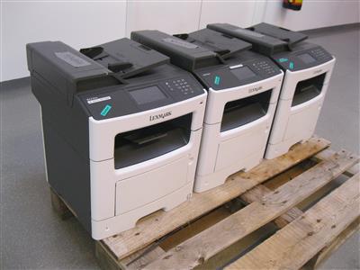 3 Drucker "Lexmark MX410de", - Fahrzeuge und Technik