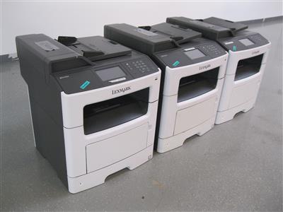 3 Drucker "Lexmark MX410de", - Macchine e apparecchi tecnici