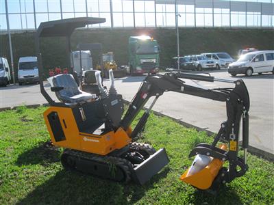 Minibagger "Rhinoceros XN10", - Fahrzeuge und Technik