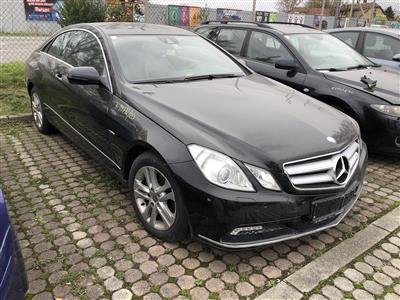 PKW "Mercedes-Benz E350 CDI Blue Efficiency Automatik Coupe", - Fahrzeuge und Technik