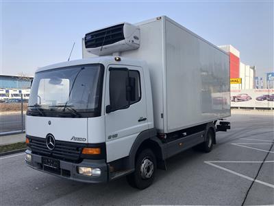 LKW "Mercedes-Benz Atego 918 (Euro3)" mit Kühlkoffer und Ladebordwand, - Fahrzeuge und Technik