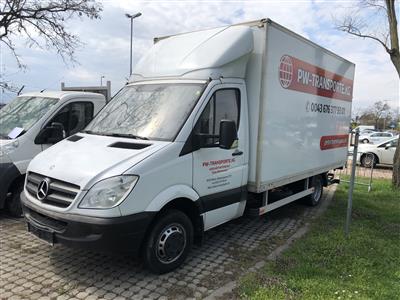 LKW "Mercedes-Benz Sprinter 515 CDI" mit Kofferaufbau und Ladebordwand "Palfinger PBS 750", - Macchine e apparecchi tecnici