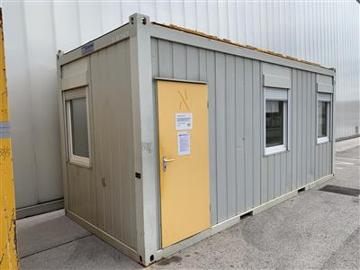 Mannschafts-Container 20 Fuß, - Fahrzeuge und Technik