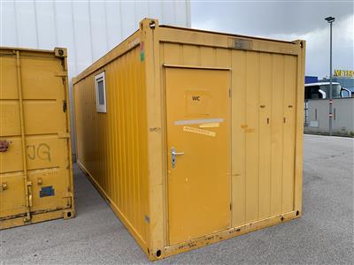 Sanitär-Container 20 Fuß, - Fahrzeuge und Technik