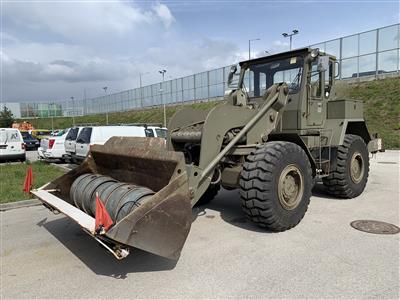 Schwenkschaufel-Radlader "VOEST TROSS 130 Allrad 4-Gang Automatik" mit Bergeseilwinde 80 kN, - Fahrzeuge und Technik