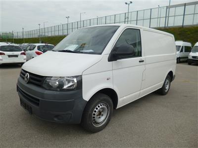 LKW "VW T5 Kastenwagen 2.0 TDI DPF", - Fahrzeuge und Technik