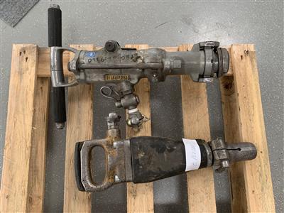 DL-Abbruchhammer "Böhler BH16" und DL-Bohrhammer "Böhler", - Macchine e apparecchi tecnici