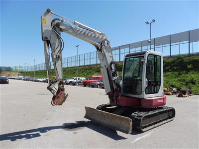 Gummikettenbagger "Takeuchi TB153FR" mit Planierschild, - Fahrzeuge und Technik