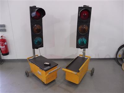 Baustellen-Ampelsystem "MSS1 HIT", - Fahrzeuge und Technik