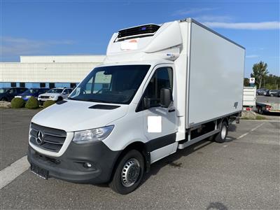 LKW "Mercedes-Benz Sprinter 516 CDI" mit Tiefkühl-Kofferaufbau und Ladebordwand, - Fahrzeuge und Technik