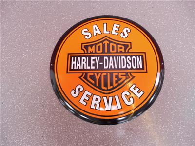 Werbeschild "Harley-Davidson", - Macchine e apparecchi tecnici