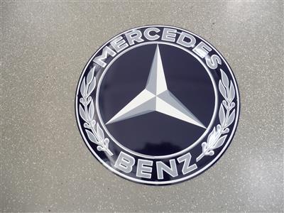 Werbeschild "Mercedes-Benz", - Fahrzeuge und Technik