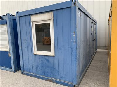 Mannschaftscontainer 20 Fuß, - Fahrzeuge und Technik