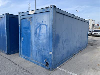 Sanitärcontainer 20 Fuß, - Fahrzeuge und Technik