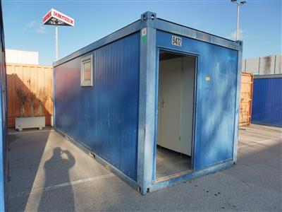 Sanitärcontainer 20 Fuß, - Macchine e apparecchi tecnici