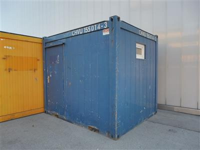 Sanitärcontainer 10 Fuß, - Fahrzeuge und Technik