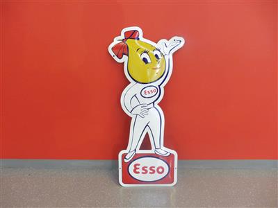 Werbeschild "Esso", - Fahrzeuge und Technik