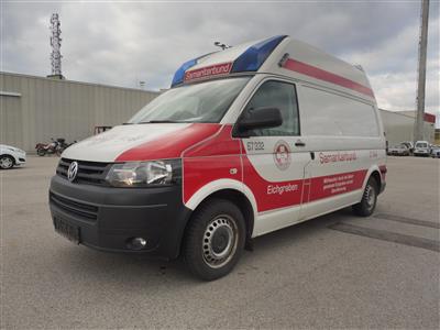 KKW (Krankenwagen) "VW T5 HD-Kastenwagen LR 2.0 TDI 4motion DPF", - Macchine e apparecchi tecnici