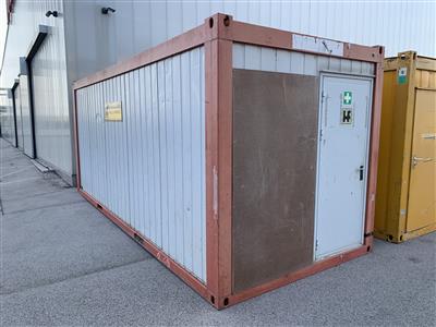 Mannschaftscontainer 20 Fuß, - Fahrzeuge und Technik