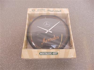 Wanduhr "Mercedes", - Fahrzeuge und Technik