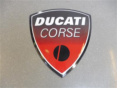 Werbeschild "Ducati Corse", - Motorová vozidla a technika
