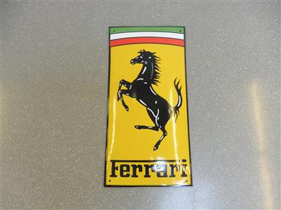 Werbeschild "Ferrari", - Cars and vehicles