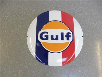 Werbeschild "Gulf", - Macchine e apparecchi tecnici