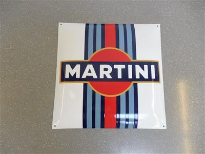 Werbeschild "Martini", - Cars and vehicles