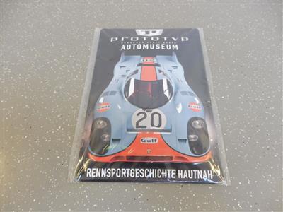 Werbeschild "Prototyp Gulf 20", - Cars and vehicles