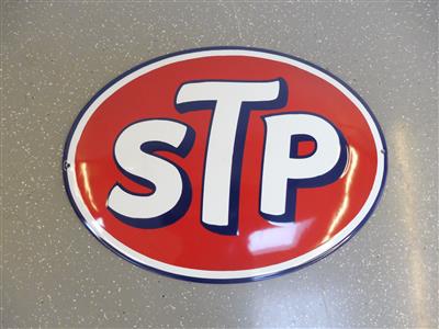 Werbeschild "STP", - Fahrzeuge und Technik