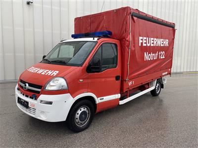 LKW (Feuerwehrfahrzeug) "Opel Movano 2.5 CDTI" mit Spriegel, Plane und Ladebordwand, - Fahrzeuge und Technik