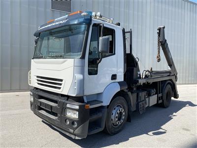 LKW "Iveco Stralis 190S35 AD (Euro 3)" mit Absetzkipper "Meiller", - Cars and vehicles