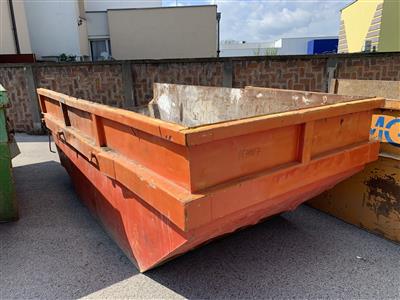 Schuttmulde 7 m3 mit Ladeklappe, - Cars and vehicles