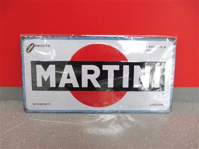 Werbeschild "Martini", - Motorová vozidla a technika