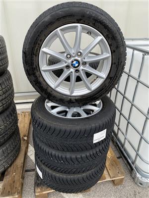 4 Winterkompletträder auf BMW Alufelgen, - Macchine e apparecchi tecnici