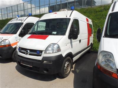 KKW (Krankenwagen) "Opel Movano 2.5 CDTI 3.3t", - Fahrzeuge und Technik