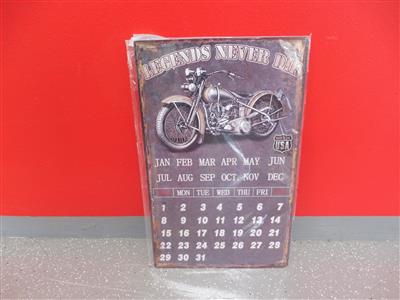 Metall-Kalender, - Fahrzeuge und Technik