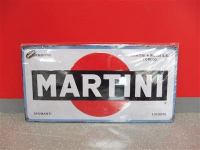 Werbeschild "Martini", - Motorová vozidla a technika